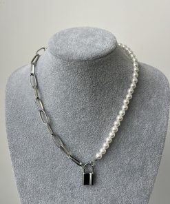 Kaklo papuošalas su perlais