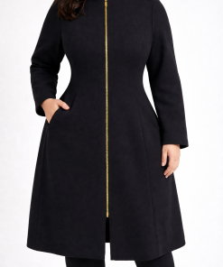 Suknelė su užtrauktuku priekyje